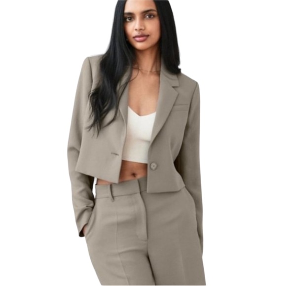 Aritzia Jackets & Blazers - Aritzia Wilfred La Paz Blazer- Cropped, Single Breasted Blazer